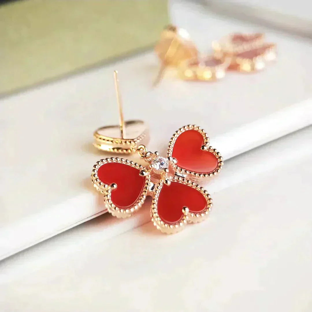 ¡®Moco¡¯SWEET CLOVER CARNELIAN EARRINGS