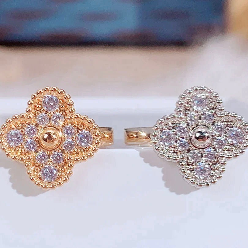 ¡®Moco¡¯CLOVER DIAMOND RING