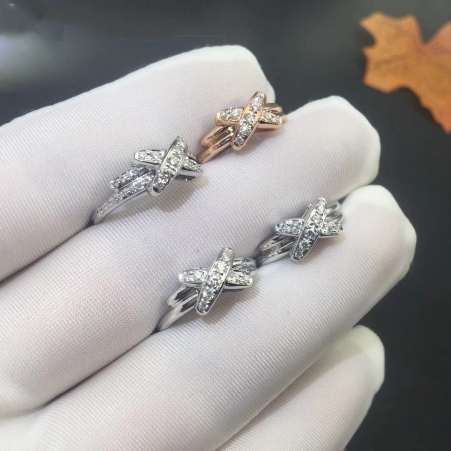 ¡®Moco¡¯JEUX DE SILVER DIAMOND RING
