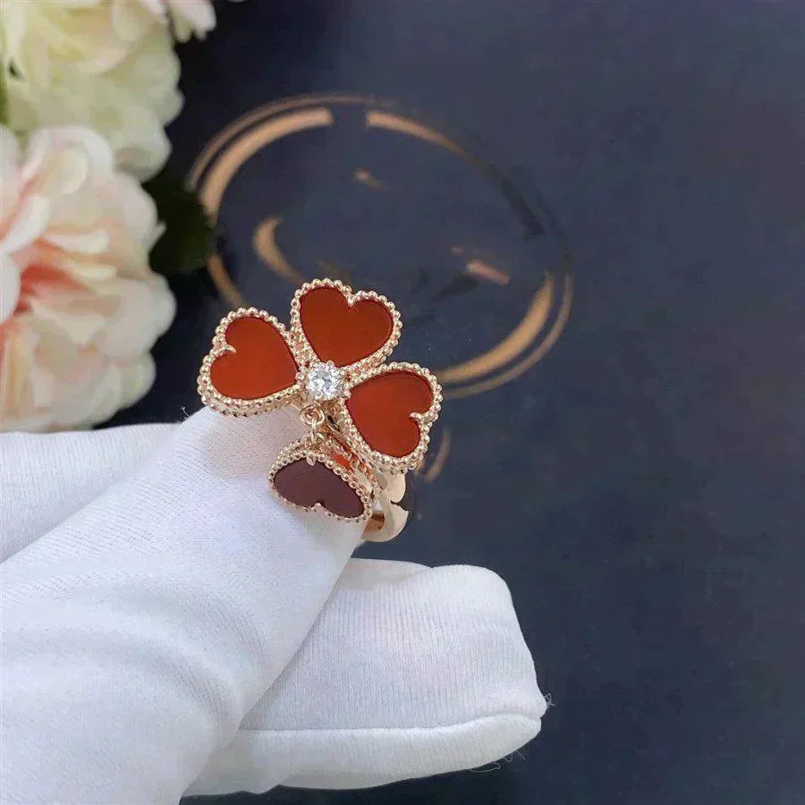 ¡®Moco¡¯SWEET CLOVER CARNELIAN RING