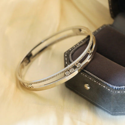 [ Moco ]Move Romane Diamond Bangle Bracelet