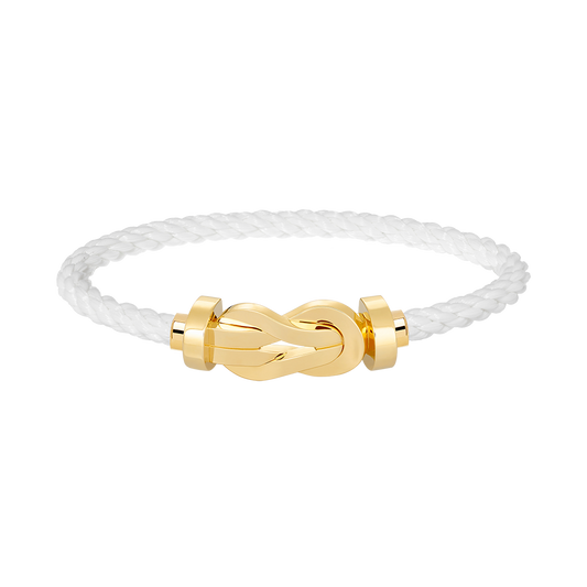¡®Moco¡¯CHANCE LARGE 8 FIGURE BUCKLE NO DIAMOND BRACELET GOLD