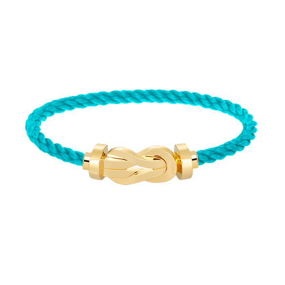¡®Moco¡¯CHANCE LARGE 8 FIGURE BUCKLE NO DIAMOND BRACELET GOLD