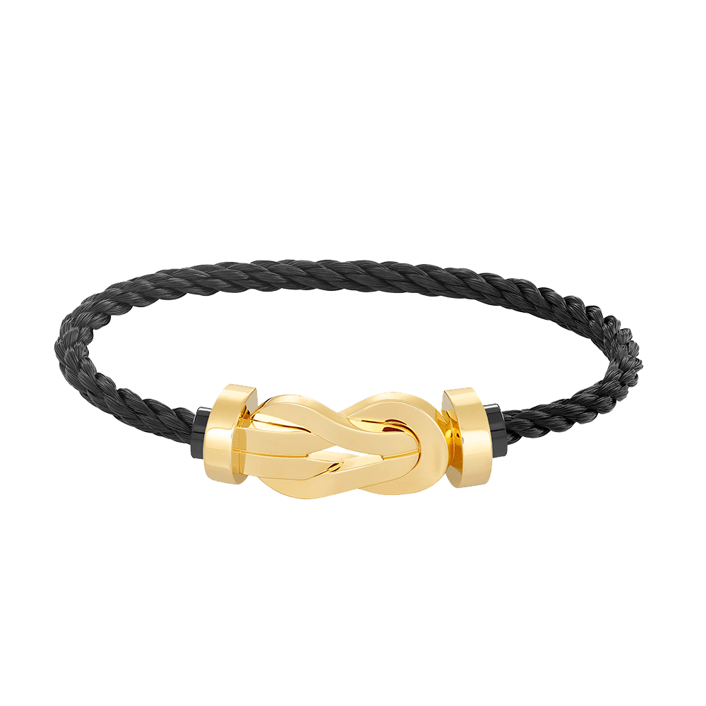 ¡®Moco¡¯CHANCE LARGE 8 FIGURE BUCKLE NO DIAMOND BRACELET GOLD