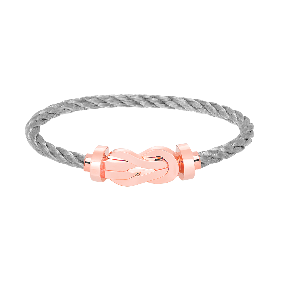 ¡®Moco¡¯CHANCE LARGE 8 FIGURE BUCKLE NO DIAMOND BRACELET ROSE GOLD