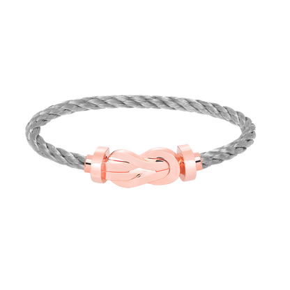 ¡®Moco¡¯CHANCE LARGE 8 FIGURE BUCKLE NO DIAMOND BRACELET ROSE GOLD