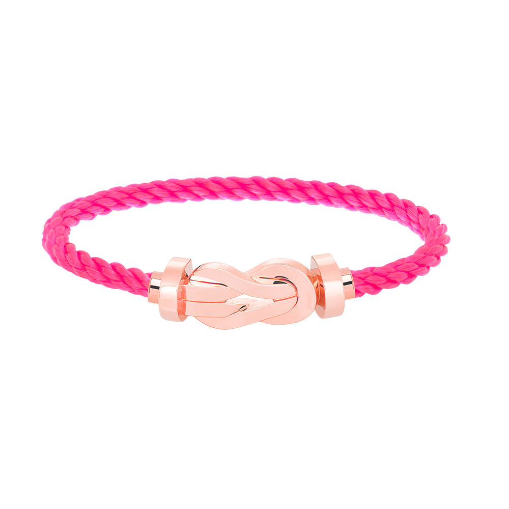 ¡®Moco¡¯CHANCE LARGE 8 FIGURE BUCKLE NO DIAMOND BRACELET ROSE GOLD
