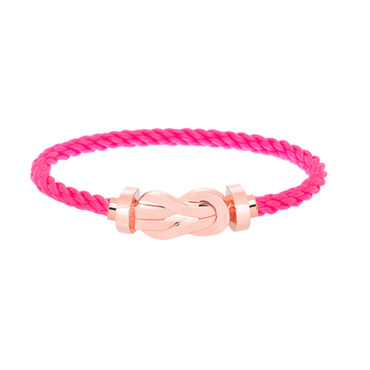 ¡®Moco¡¯CHANCE LARGE 8 FIGURE BUCKLE NO DIAMOND BRACELET ROSE GOLD