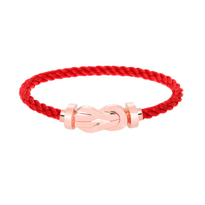 ¡®Moco¡¯CHANCE LARGE 8 FIGURE BUCKLE NO DIAMOND BRACELET ROSE GOLD