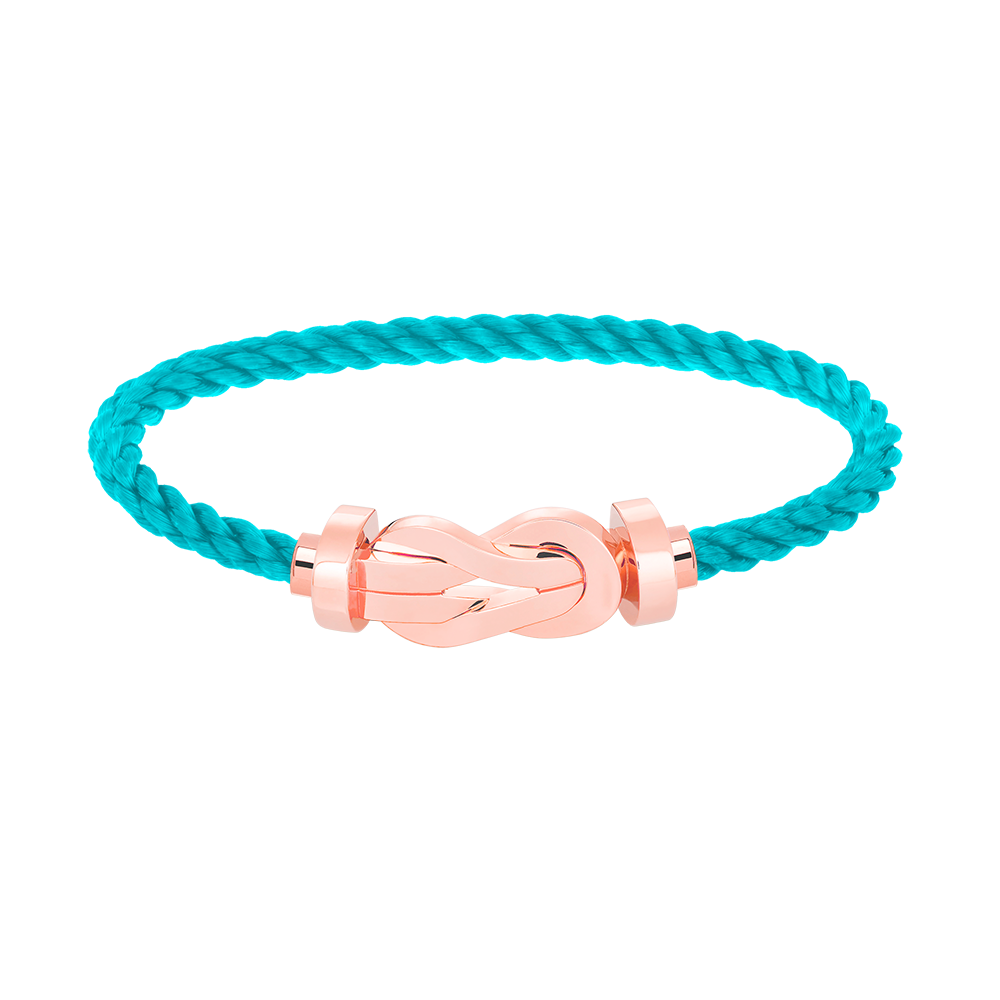 ¡®Moco¡¯CHANCE LARGE 8 FIGURE BUCKLE NO DIAMOND BRACELET ROSE GOLD