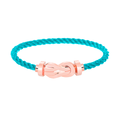 ¡®Moco¡¯CHANCE LARGE 8 FIGURE BUCKLE NO DIAMOND BRACELET ROSE GOLD