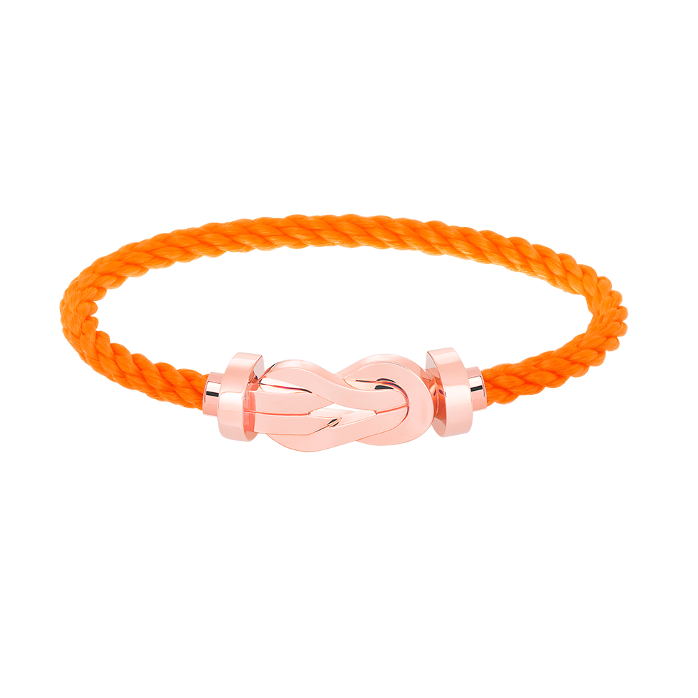 ¡®Moco¡¯CHANCE LARGE 8 FIGURE BUCKLE NO DIAMOND BRACELET ROSE GOLD