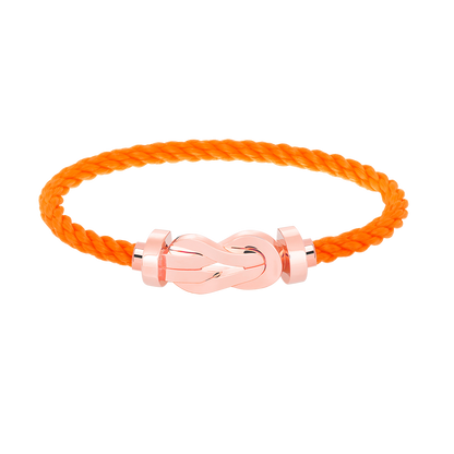 ¡®Moco¡¯CHANCE LARGE 8 FIGURE BUCKLE NO DIAMOND BRACELET ROSE GOLD