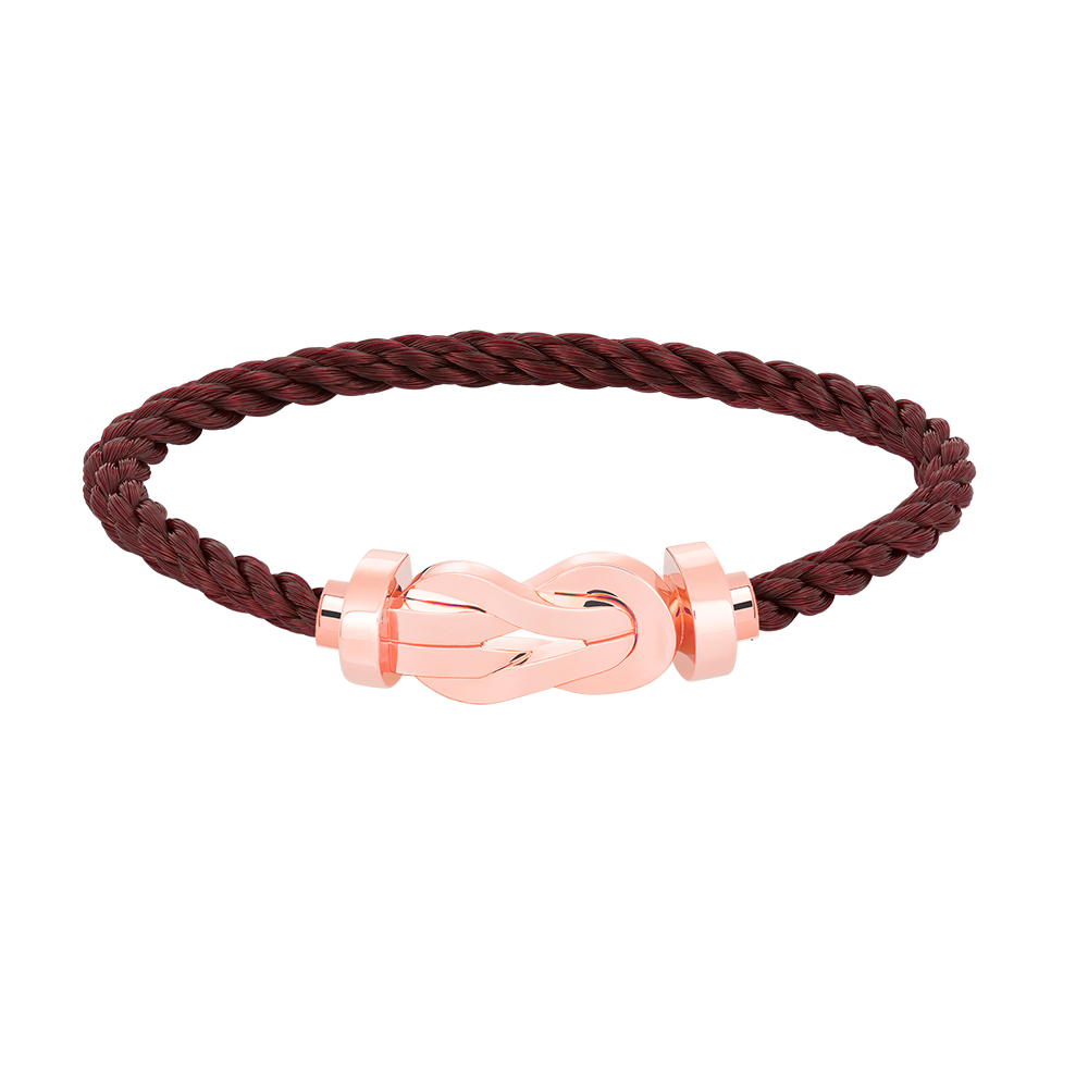 ¡®Moco¡¯CHANCE LARGE 8 FIGURE BUCKLE NO DIAMOND BRACELET ROSE GOLD