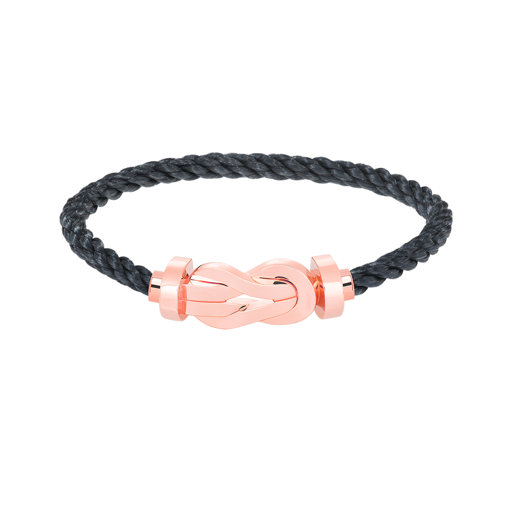 ¡®Moco¡¯CHANCE LARGE 8 FIGURE BUCKLE NO DIAMOND BRACELET ROSE GOLD