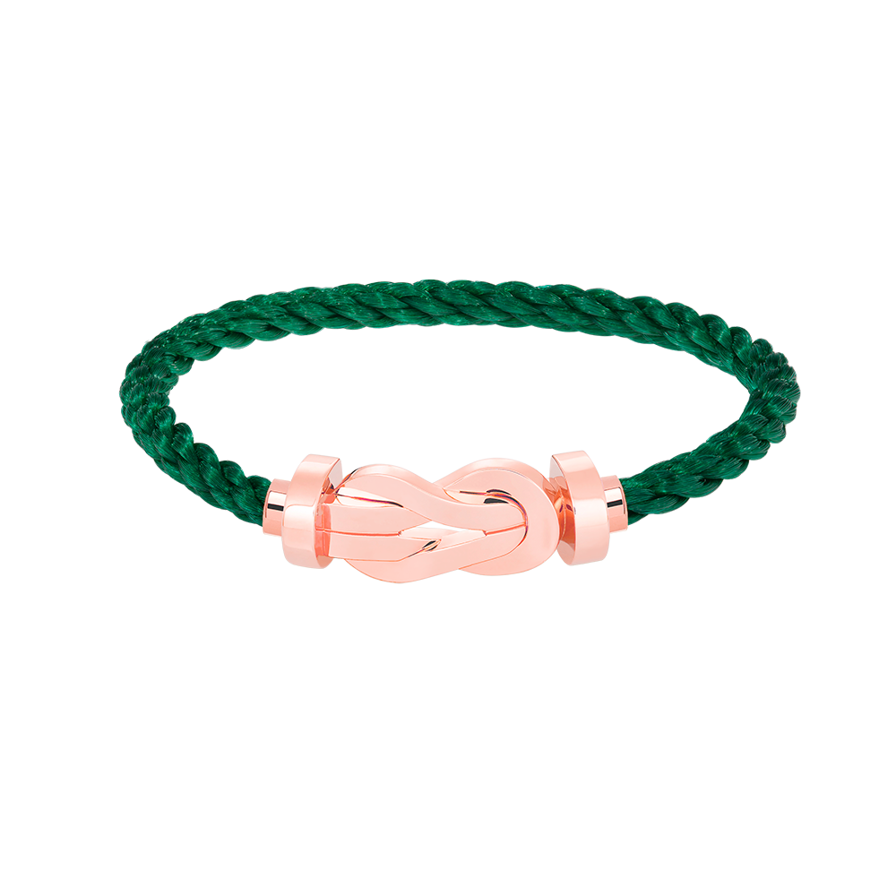 ¡®Moco¡¯CHANCE LARGE 8 FIGURE BUCKLE NO DIAMOND BRACELET ROSE GOLD
