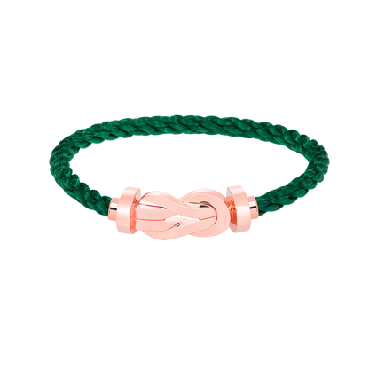 ¡®Moco¡¯CHANCE LARGE 8 FIGURE BUCKLE NO DIAMOND BRACELET ROSE GOLD
