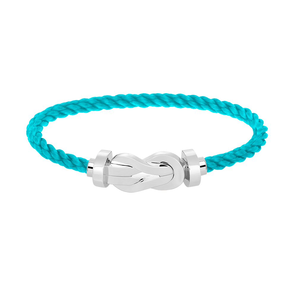 ¡®Moco¡¯CHANCE LARGE 8 FIGURE BUCKLE NO DIAMOND BRACELET SILVER