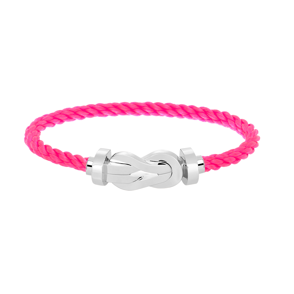¡®Moco¡¯CHANCE LARGE 8 FIGURE BUCKLE NO DIAMOND BRACELET SILVER