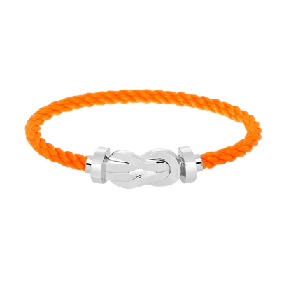 ¡®Moco¡¯CHANCE LARGE 8 FIGURE BUCKLE NO DIAMOND BRACELET SILVER