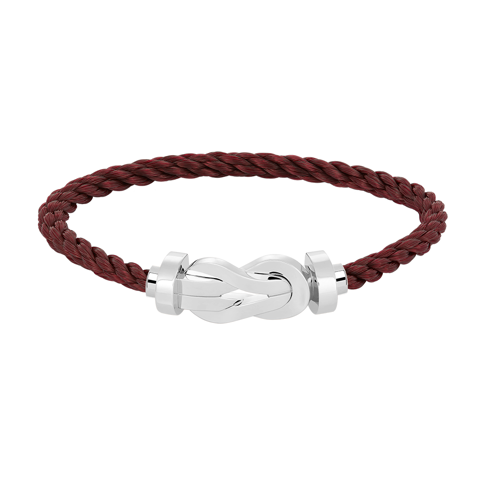 ¡®Moco¡¯CHANCE LARGE 8 FIGURE BUCKLE NO DIAMOND BRACELET SILVER