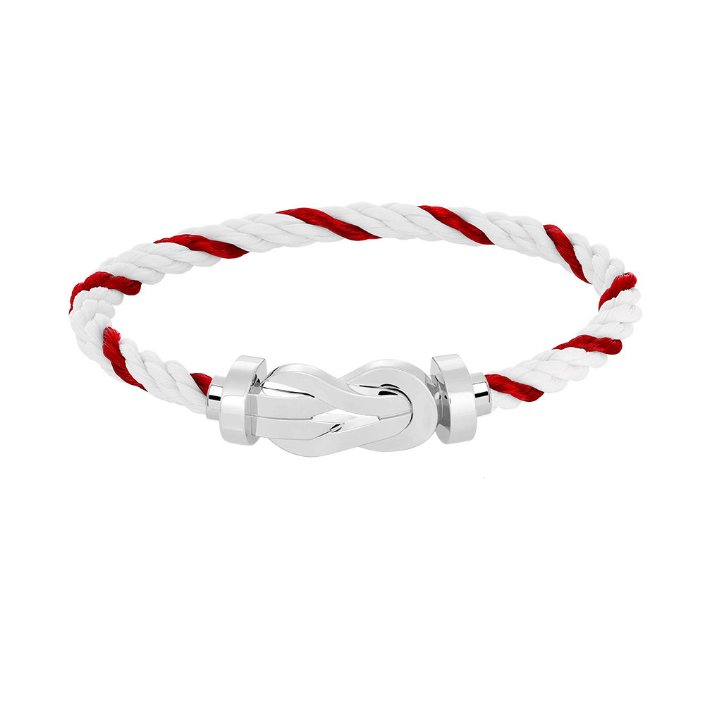 ¡®Moco¡¯CHANCE LARGE 8 FIGURE BUCKLE NO DIAMOND BRACELET SILVER