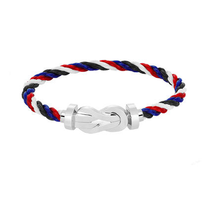 ¡®Moco¡¯CHANCE LARGE 8 FIGURE BUCKLE NO DIAMOND BRACELET SILVER