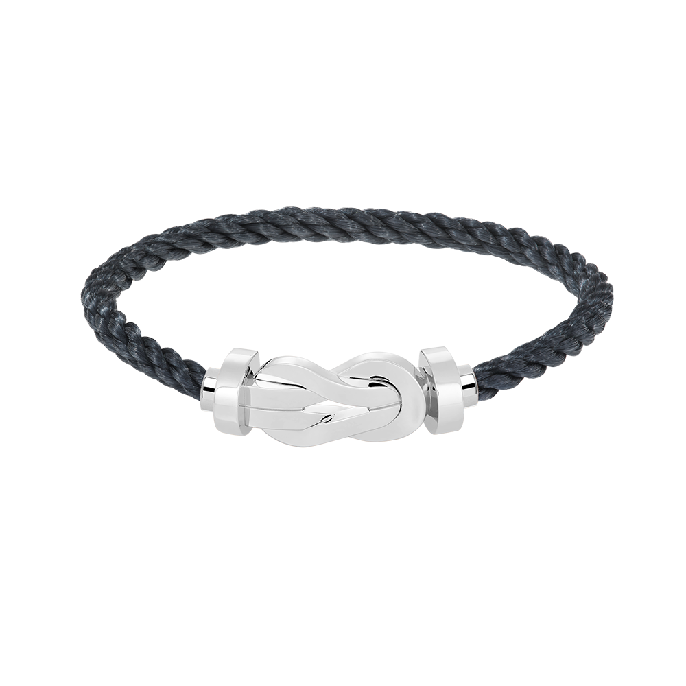 ¡®Moco¡¯CHANCE LARGE 8 FIGURE BUCKLE NO DIAMOND BRACELET SILVER