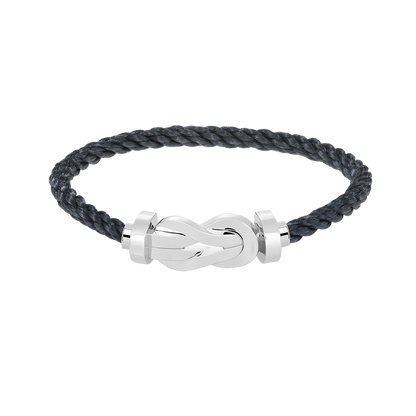 ¡®Moco¡¯CHANCE LARGE 8 FIGURE BUCKLE NO DIAMOND BRACELET SILVER
