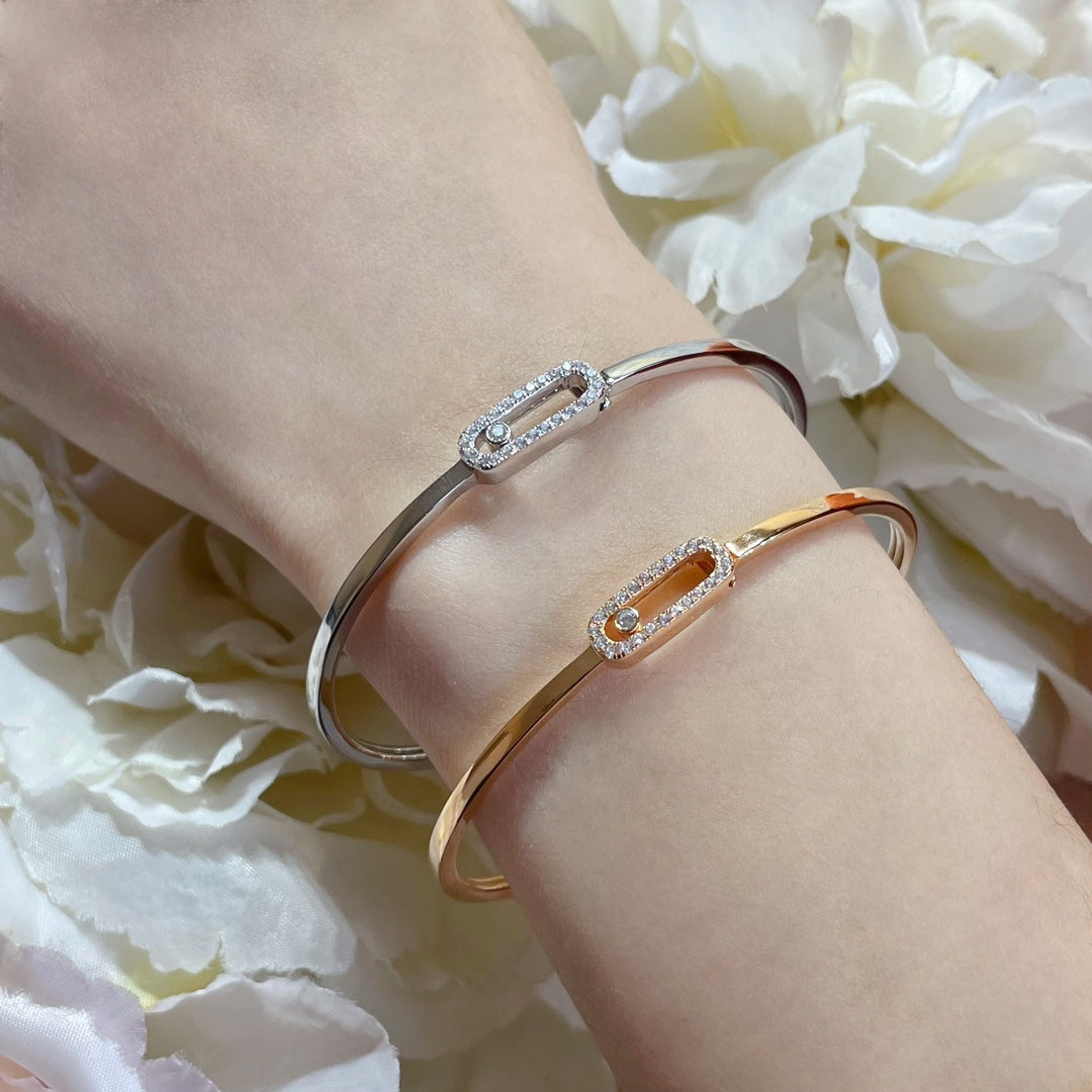 [ Moco ]Move Uno pavé flex bangle medium