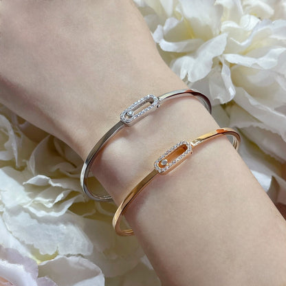 [ Moco ]Move Uno pavé flex bangle medium