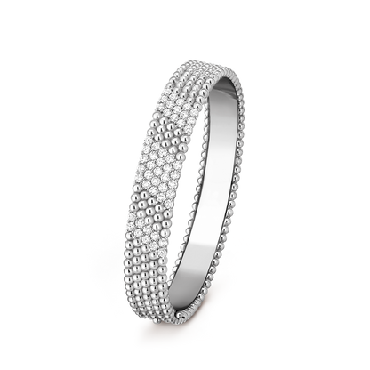 [Moco ]  FIVE-ROW DIAMOND BRACELET