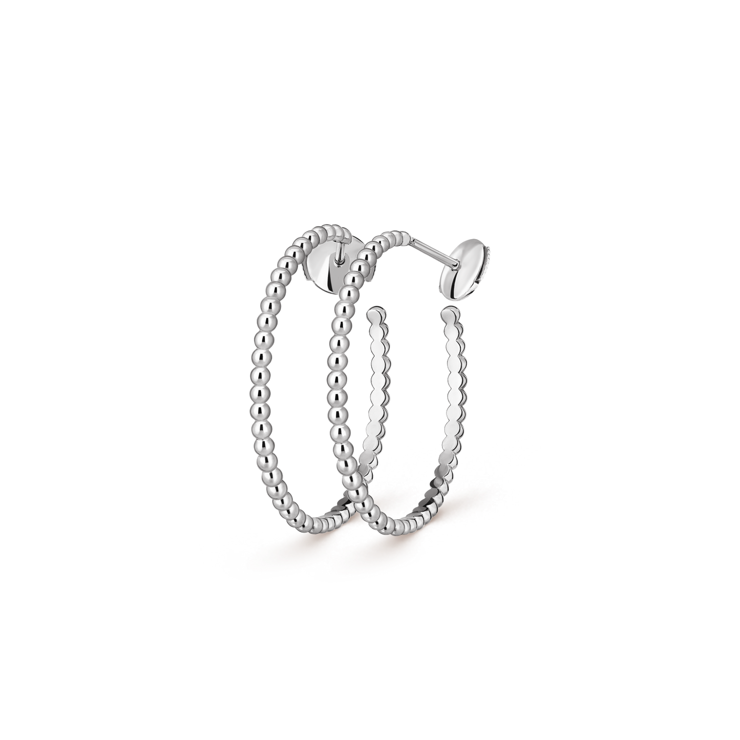 [Moco ] SMOOTH BEAD STUD EARRINGS
