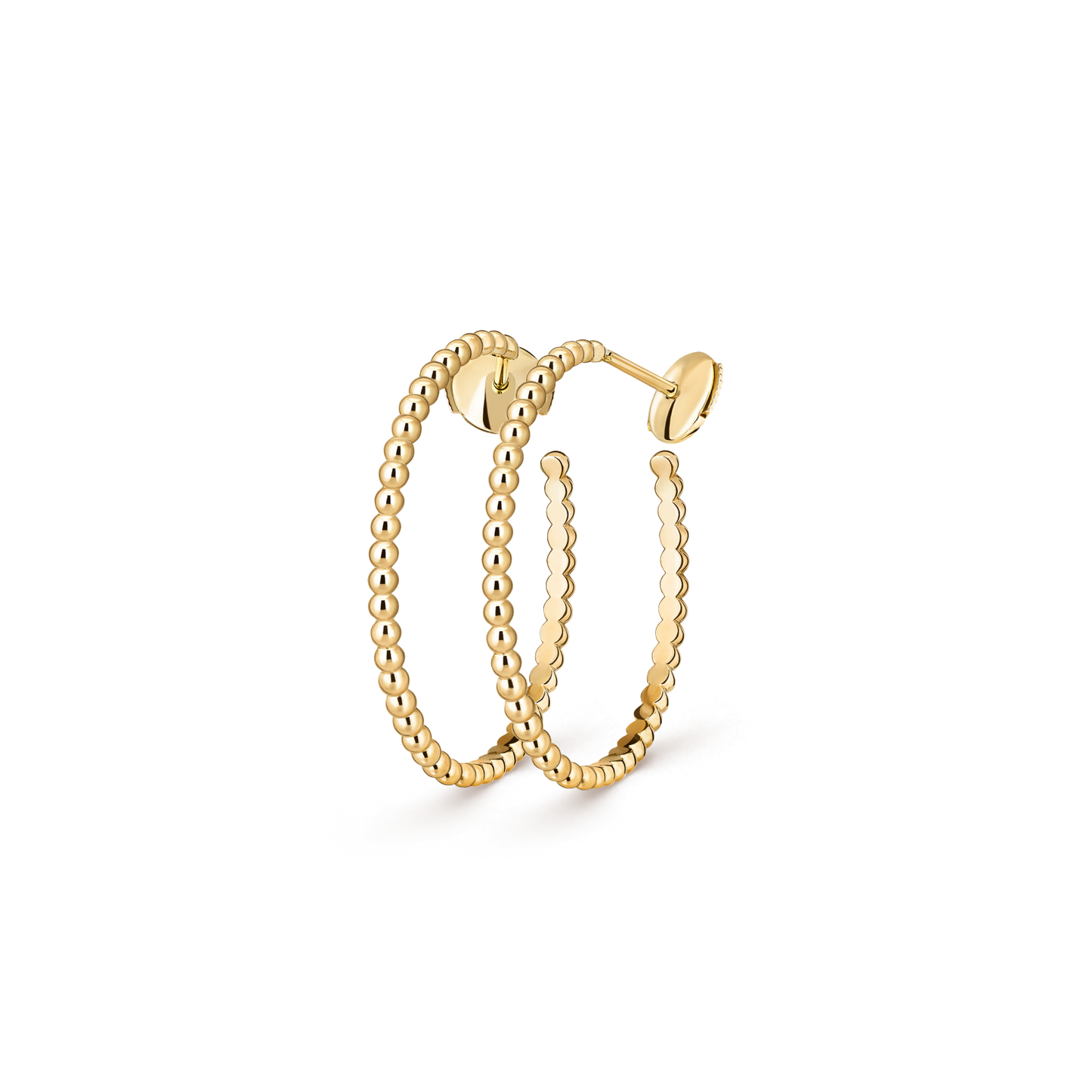 [Moco ] SMOOTH BEAD STUD EARRINGS