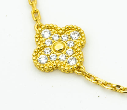 [Moco]New  CLOVER 5 MOTIF LASER BRACELET COLLECTION