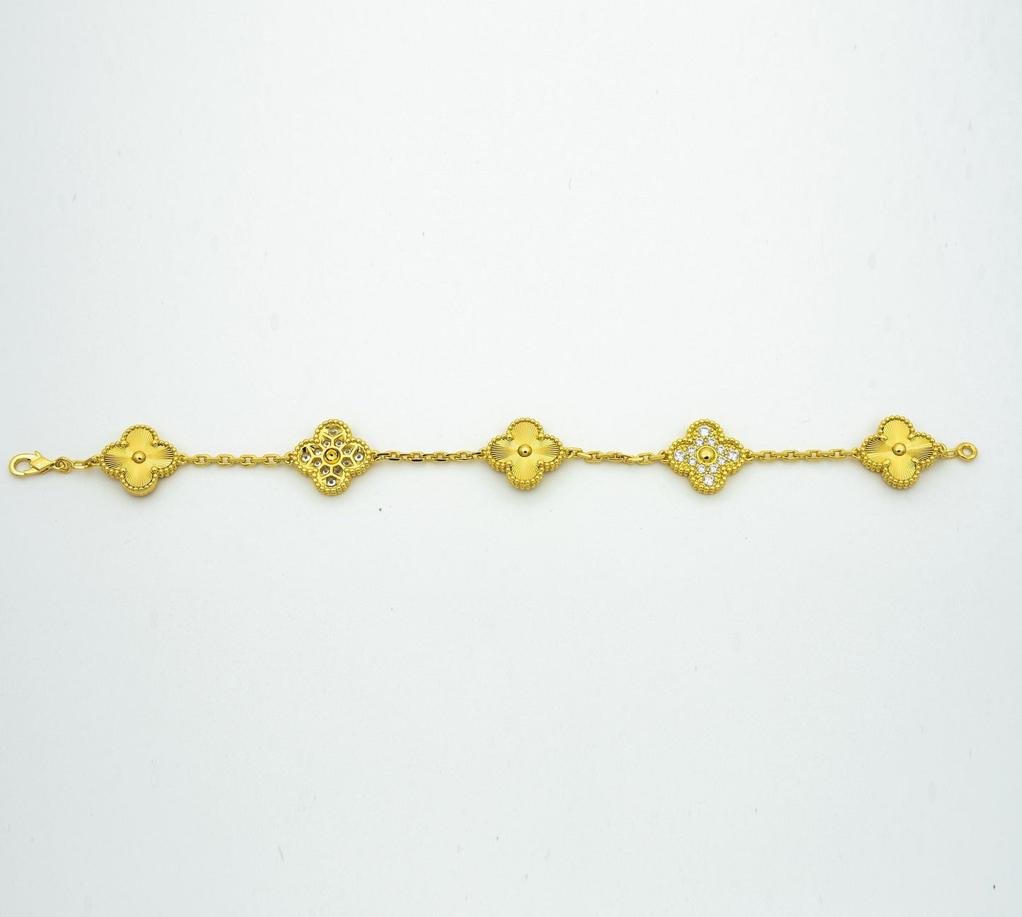 [Moco]New  CLOVER 5 MOTIF LASER BRACELET COLLECTION