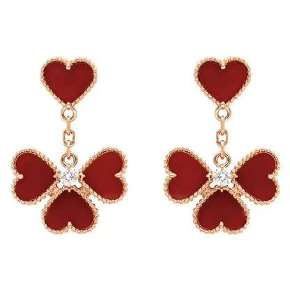 ¡®Moco¡¯SWEET CLOVER CARNELIAN EARRINGS