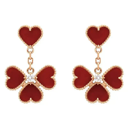 ¡®Moco¡¯SWEET CLOVER CARNELIAN EARRINGS