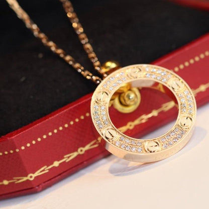 ¡®Moco¡¯LOVE NECKLACE ADJUSTABLE ROSE GOLD