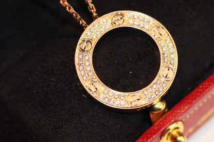 ¡®Moco¡¯LOVE NECKLACE ADJUSTABLE ROSE GOLD