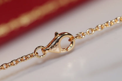 ¡®Moco¡¯LOVE NECKLACE PINK GOLD AND SILVER