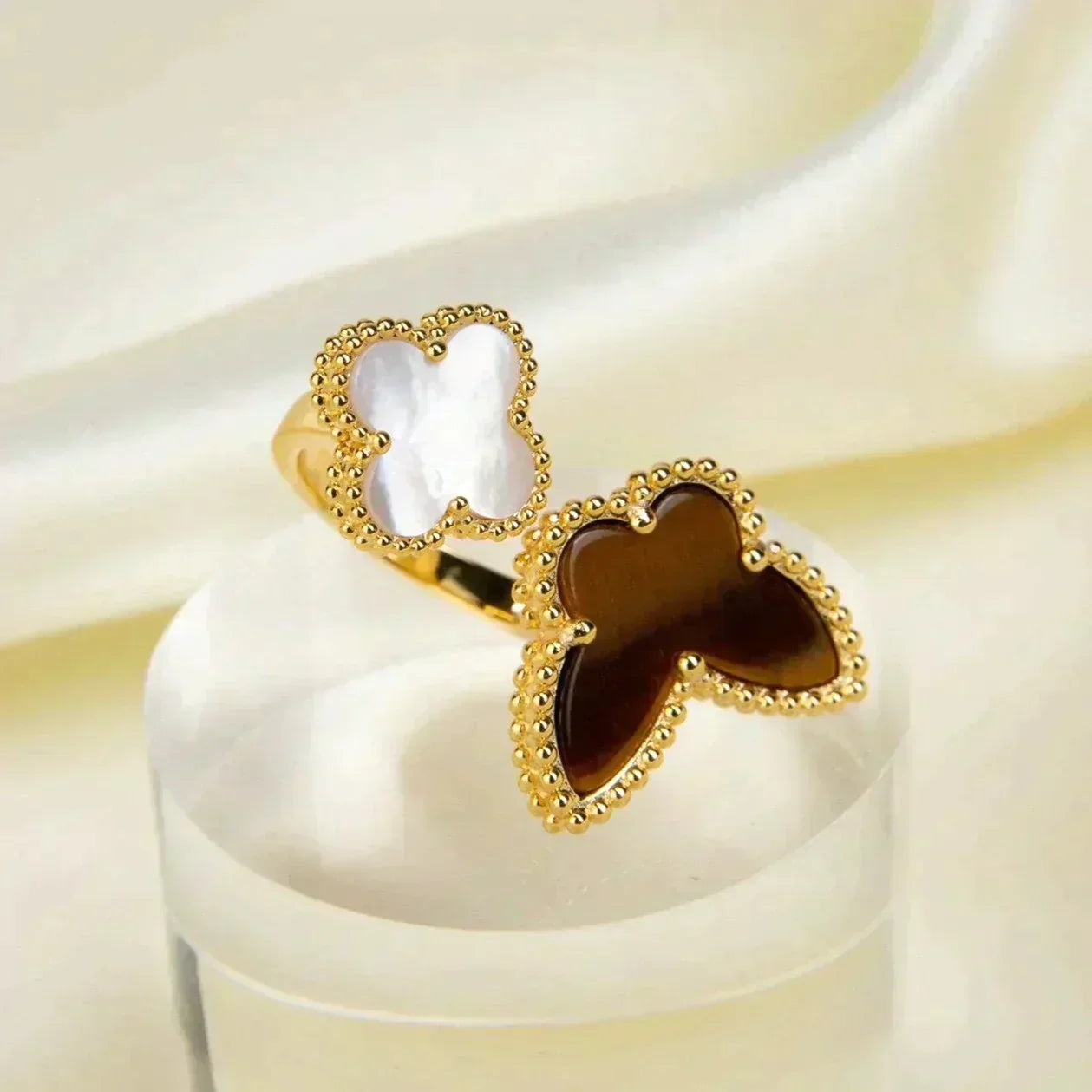 ¡®Moco¡¯LUCKY BETWEEN THE FINGER RING