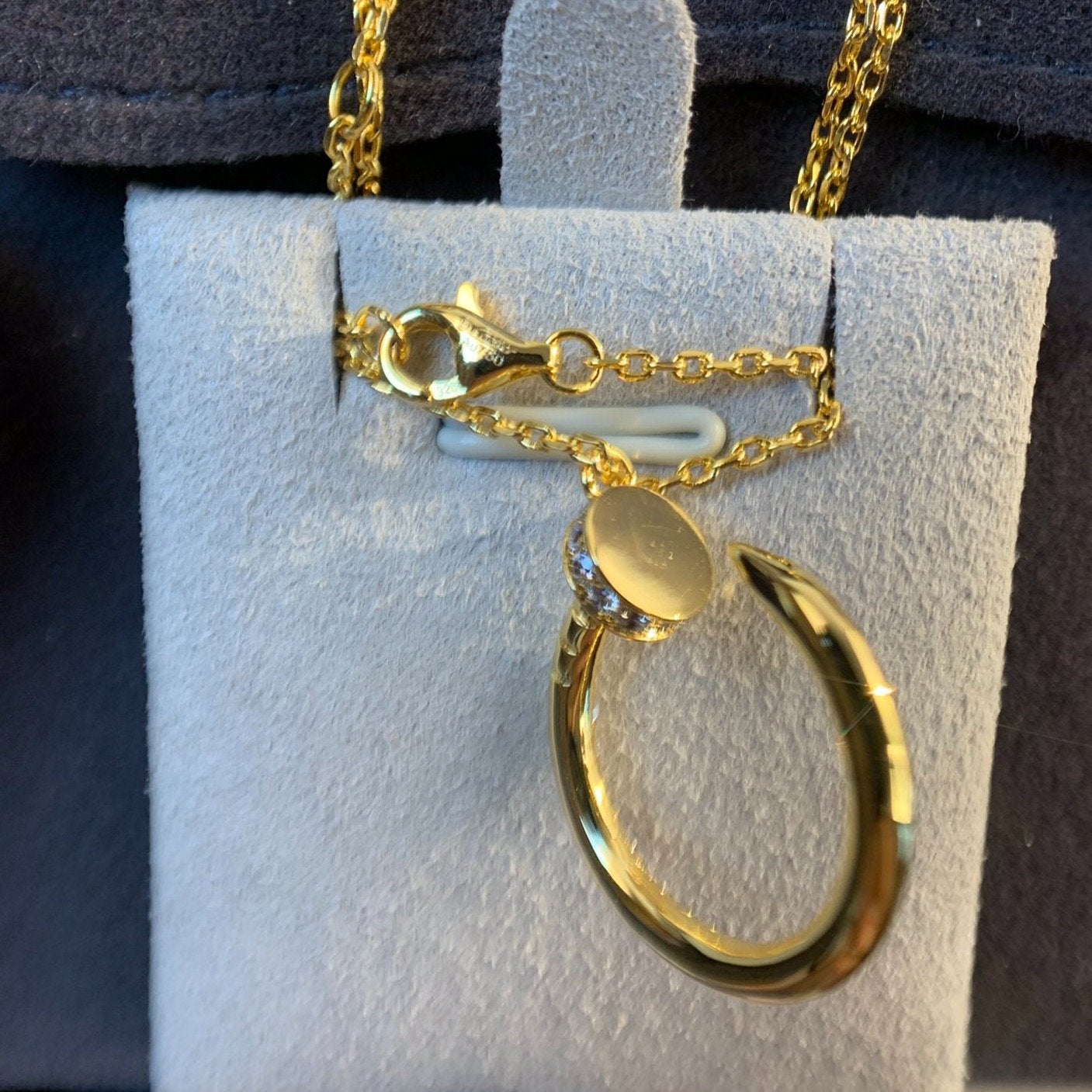 ¡®Moco¡¯JUSTE NECKLACE GOLD DIAMONDS
