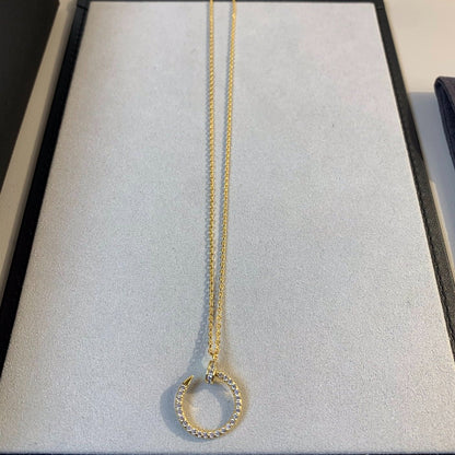 ¡®Moco¡¯JUSTE NECKLACE GOLD DIAMONDS