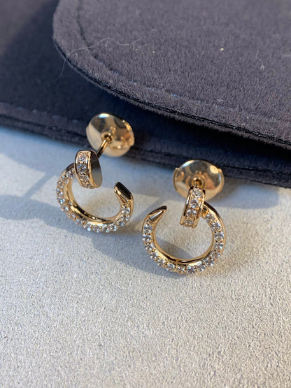 ¡®Moco¡¯JUSTE EARRINGS GOLD DIAMONDS
