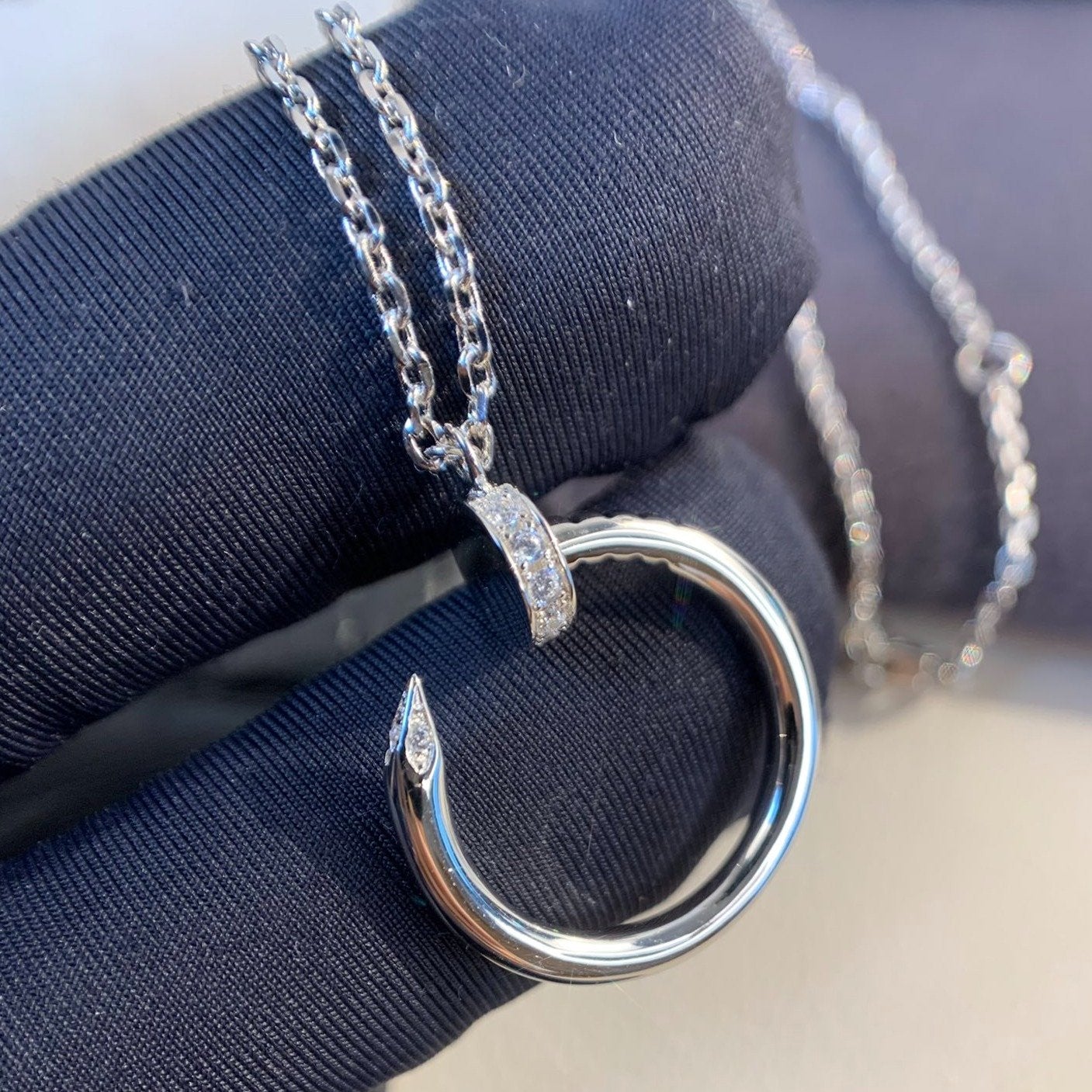 ¡®Moco¡¯JUSTE NECKLACE SILVER