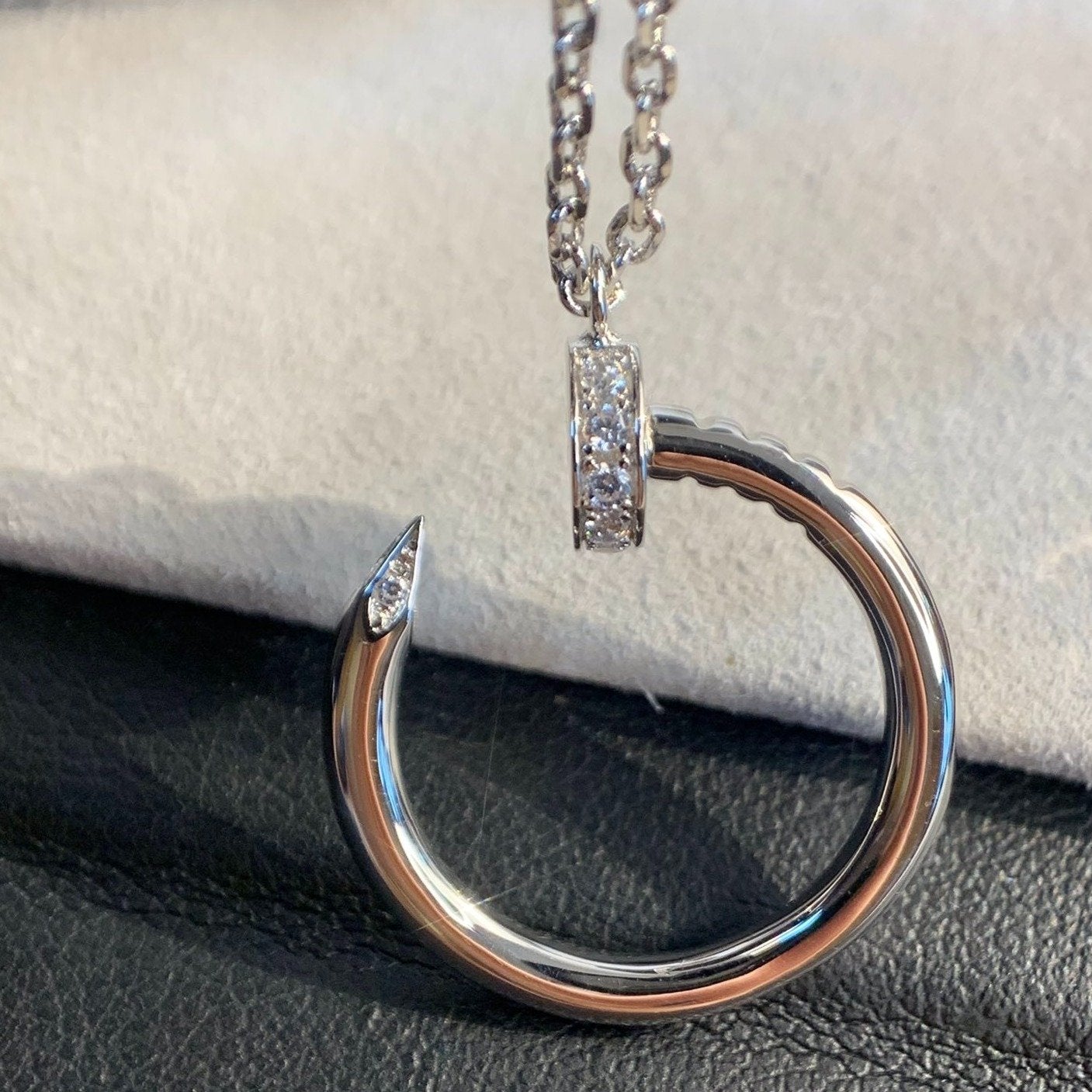 ¡®Moco¡¯JUSTE NECKLACE SILVER