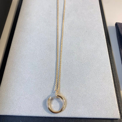 ¡®Moco¡¯JUSTE NECKLACE PINK GOLD