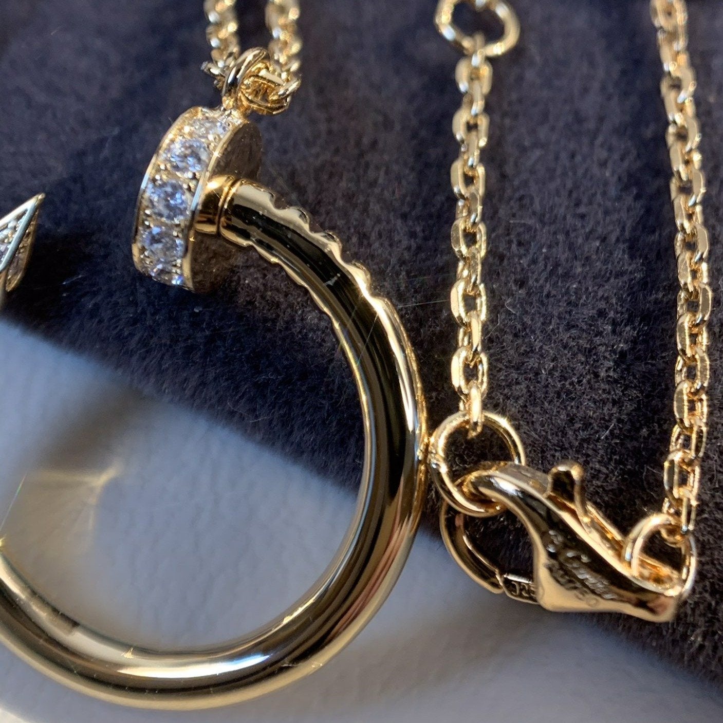 ¡®Moco¡¯JUSTE NECKLACE PINK GOLD