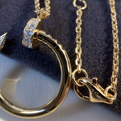 ¡®Moco¡¯JUSTE NECKLACE PINK GOLD